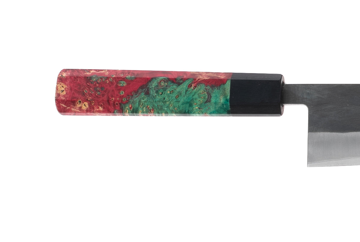 Ichigo Ichie KK Toffee Apple Nougat Black Forged 210 Gyuto - KB53X