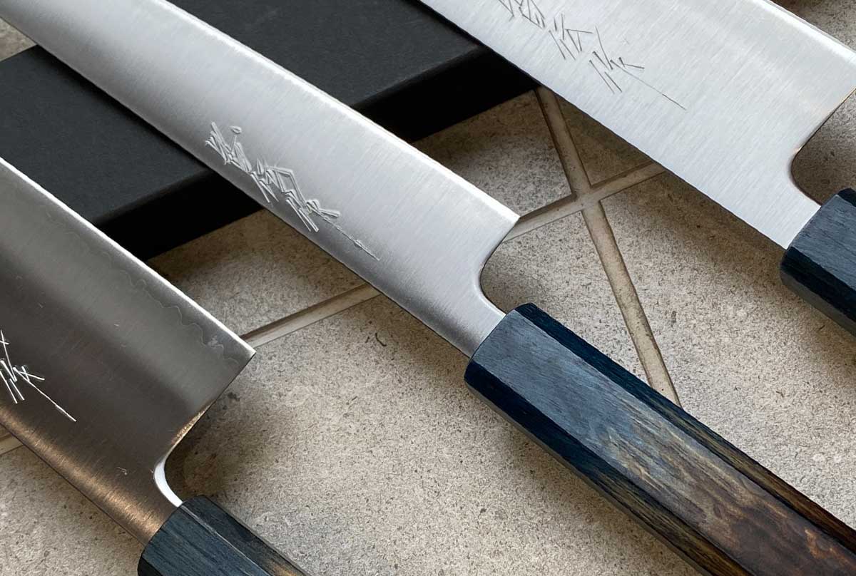 Kaiden AX Indigo 240mm Sujihiki