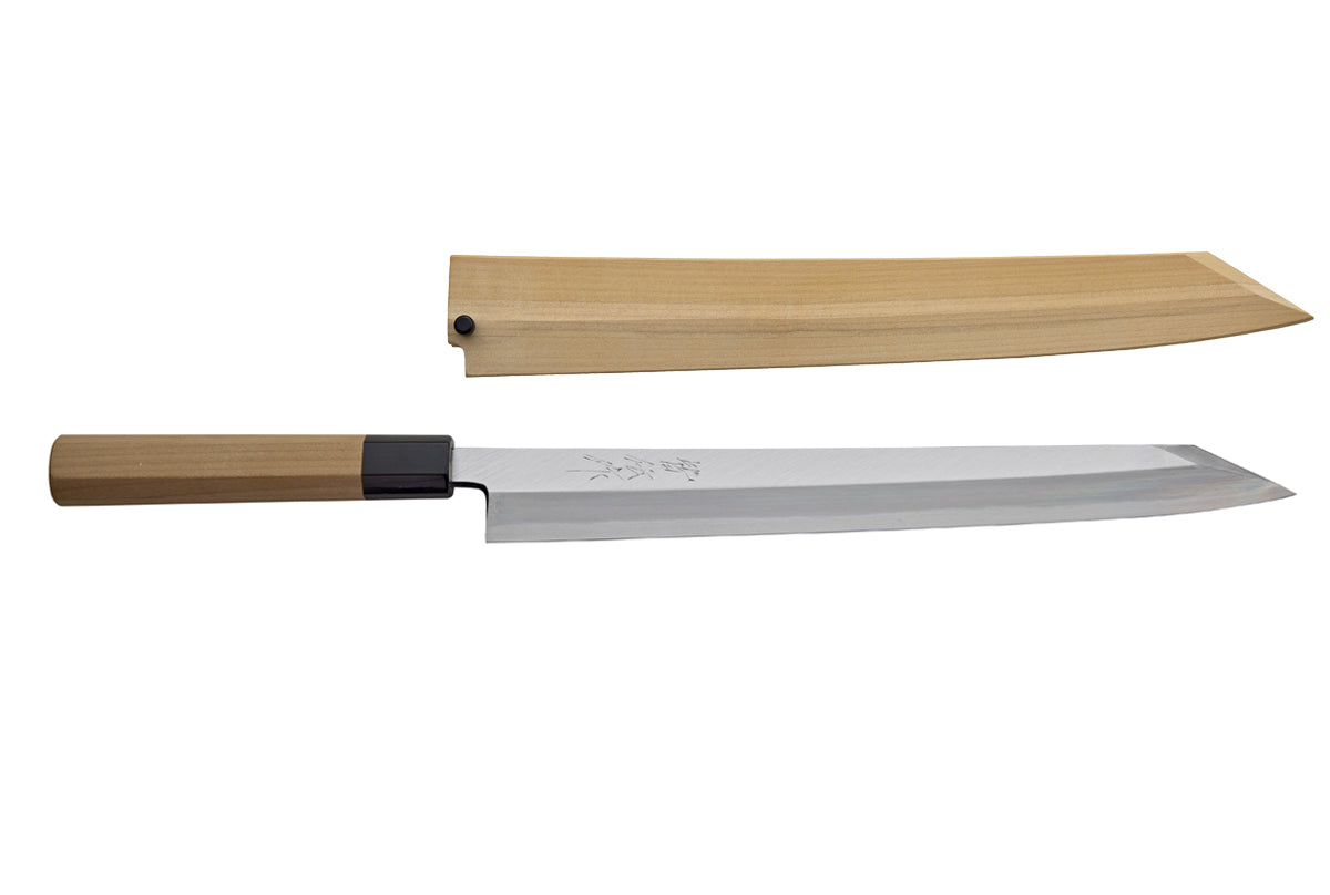 Kaiden W2 Honkasumi 300 Kiritsuke Yanagiba & Saya