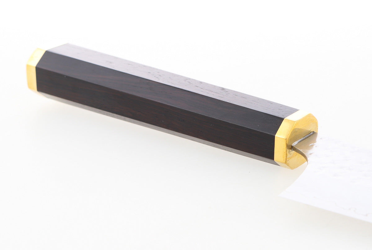 Kurosaki Brass R2 165mm Santoku
