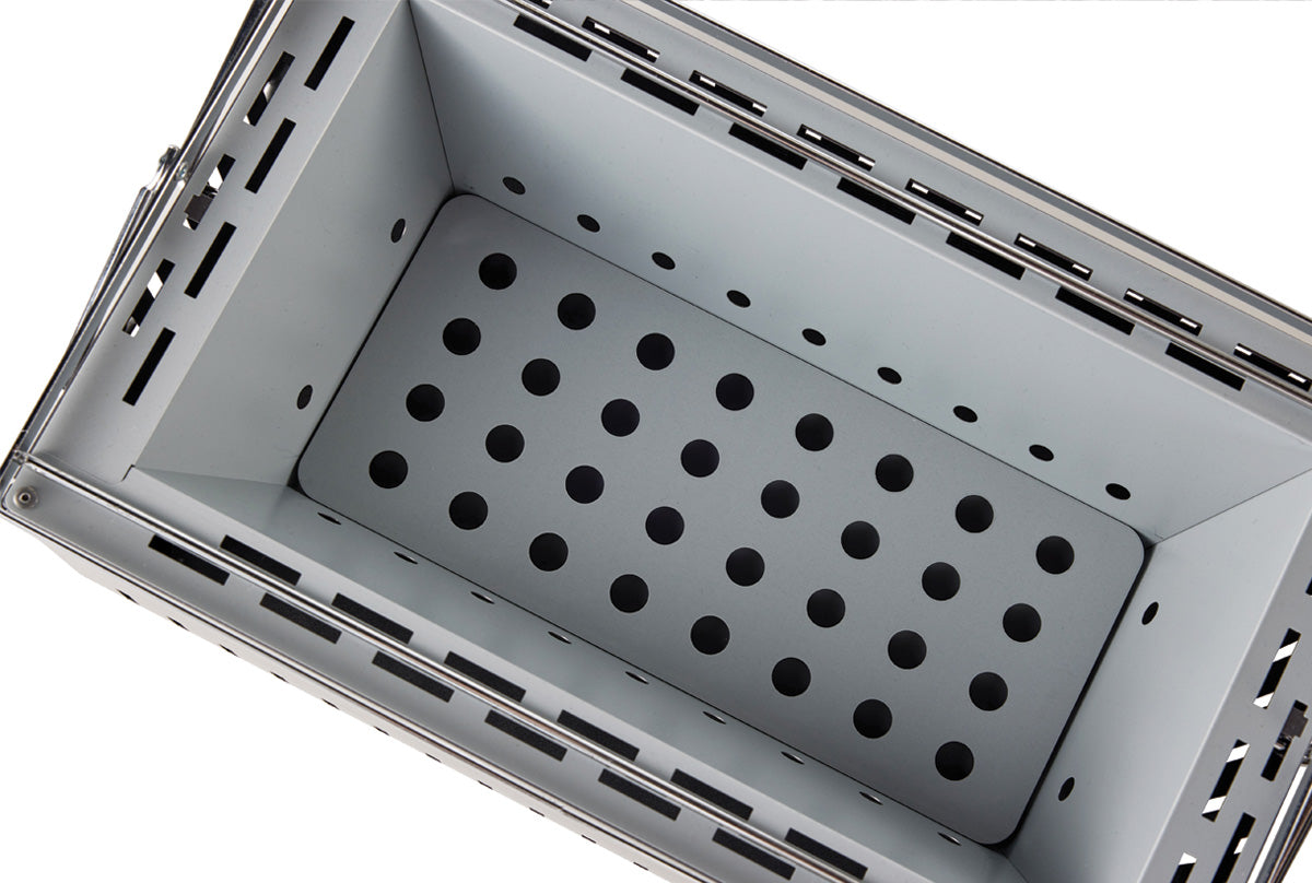 Lever-Lift Tabletop Konro Hibachi Grill 37x26cm