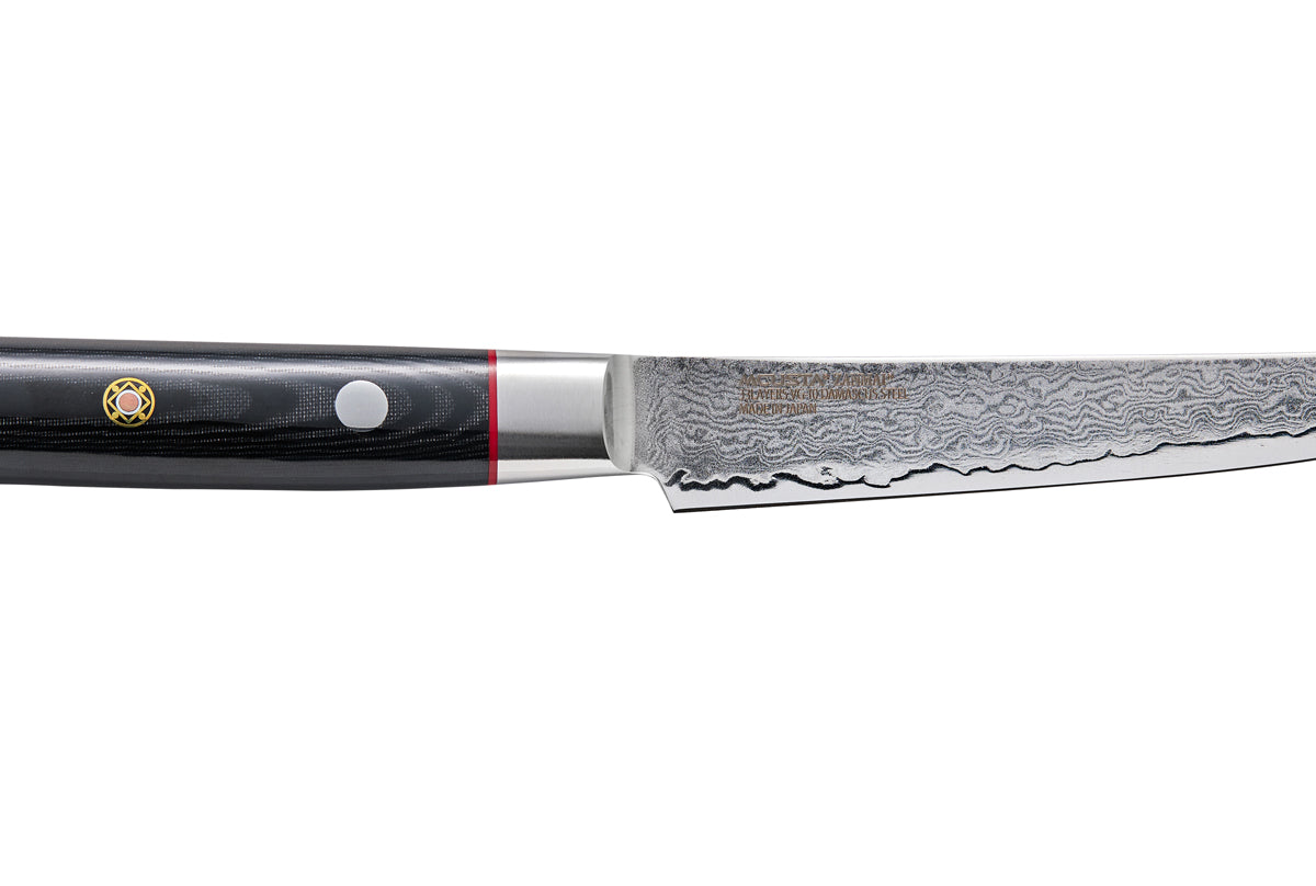MCUSTA Zanmai Damascus 115mm Steak Knife