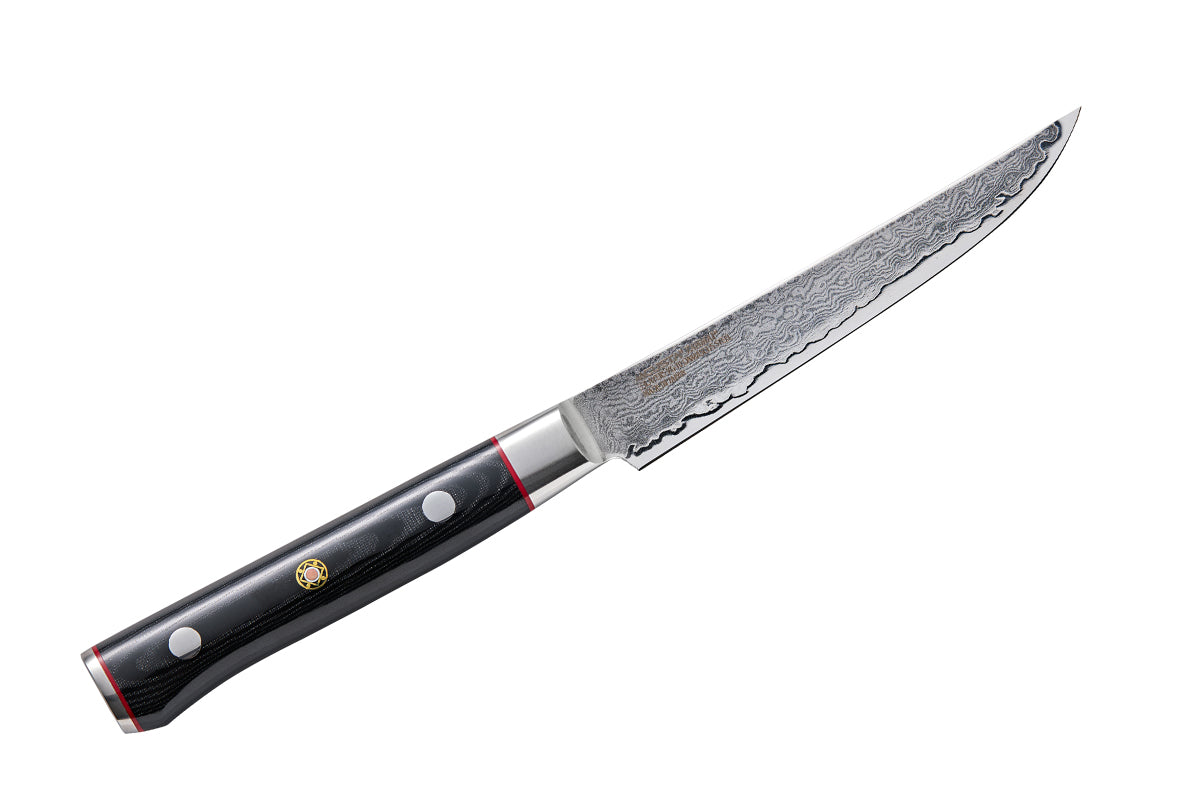 MCUSTA Zanmai Damascus 115mm Steak Knife