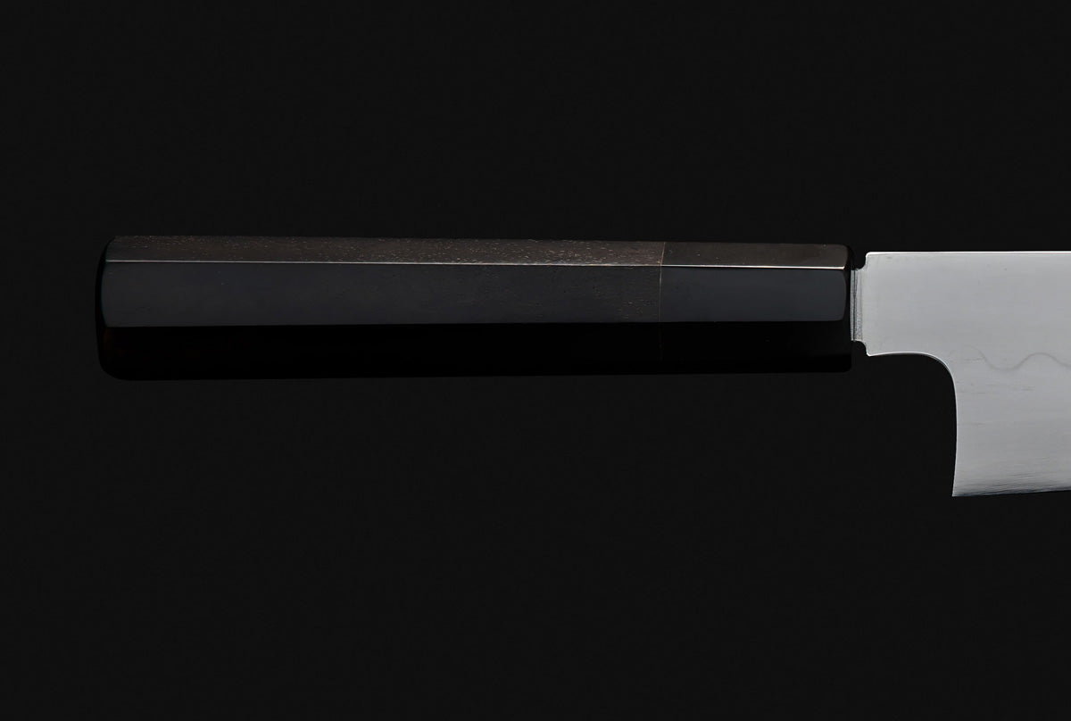 Nenohi Honyaki 210 Gyuto - Traditional Ebony