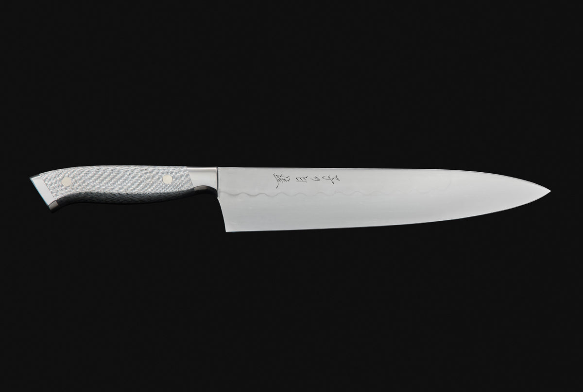 Nenohi Honyaki 240 Gyuto Dry Silver