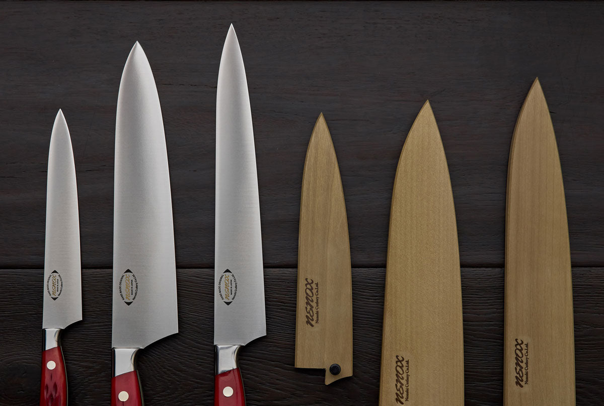 Nenox Red 3 Piece Knife Set