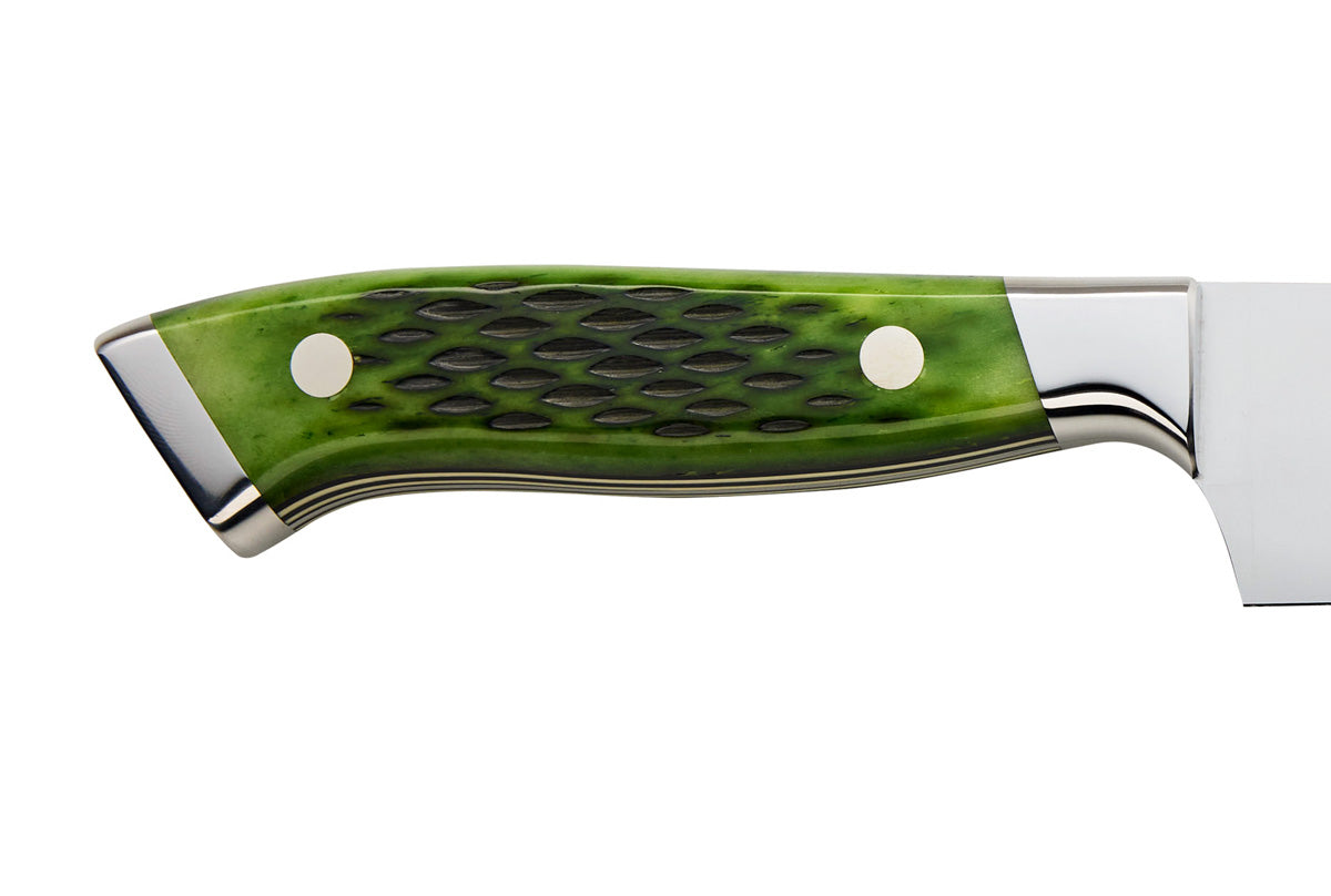 Nenox Custom Green Sujihiki 230 & Saya
