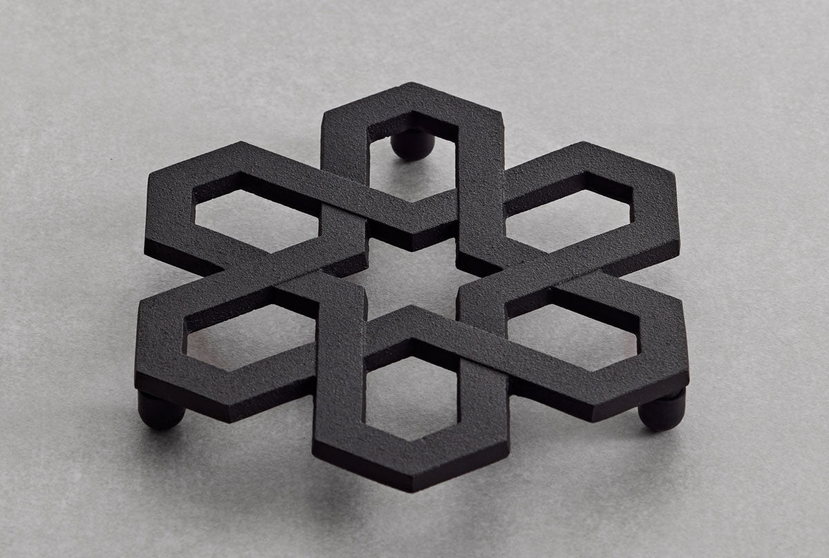 Oigen 15.5cm Trivet - Yukigoshi - Snowflake