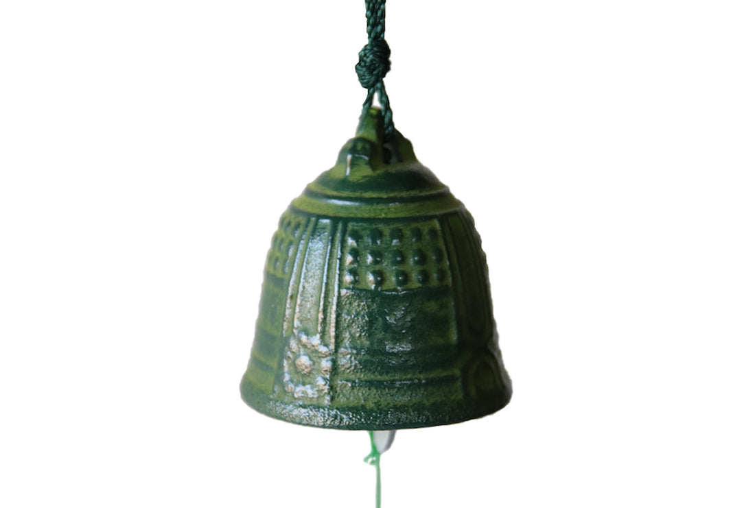 Oigen Wind Chime Tsurigane Green