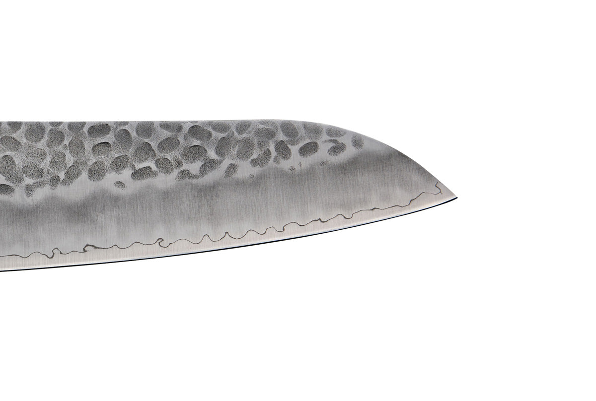 Okimoto Saba 180mm Santoku RED