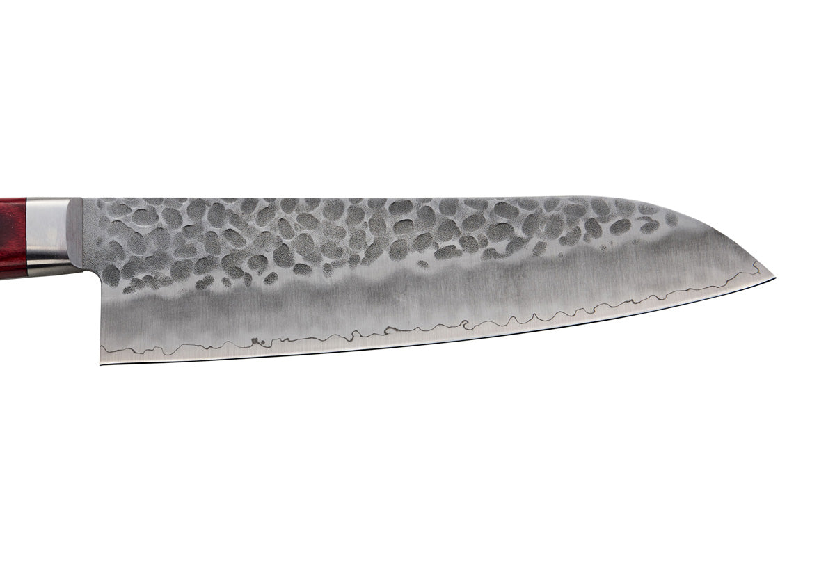 Okimoto Saba 180mm Santoku RED
