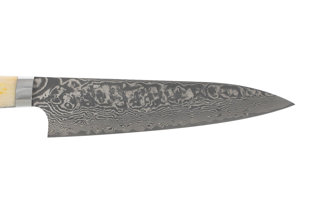 Saji Ochre Cowbone R2 180mm Gyuto