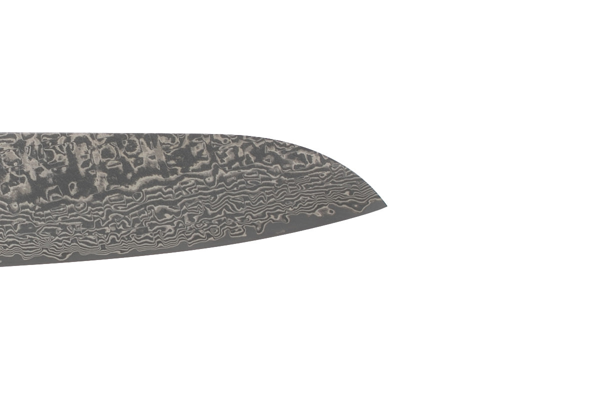 Saji Ochre Cowbone R2 180mm Santoku