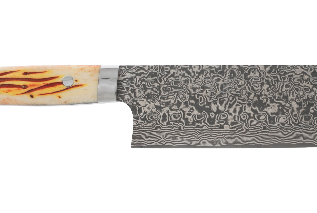 Saji Ochre Cowbone R2 165mm Nakiri