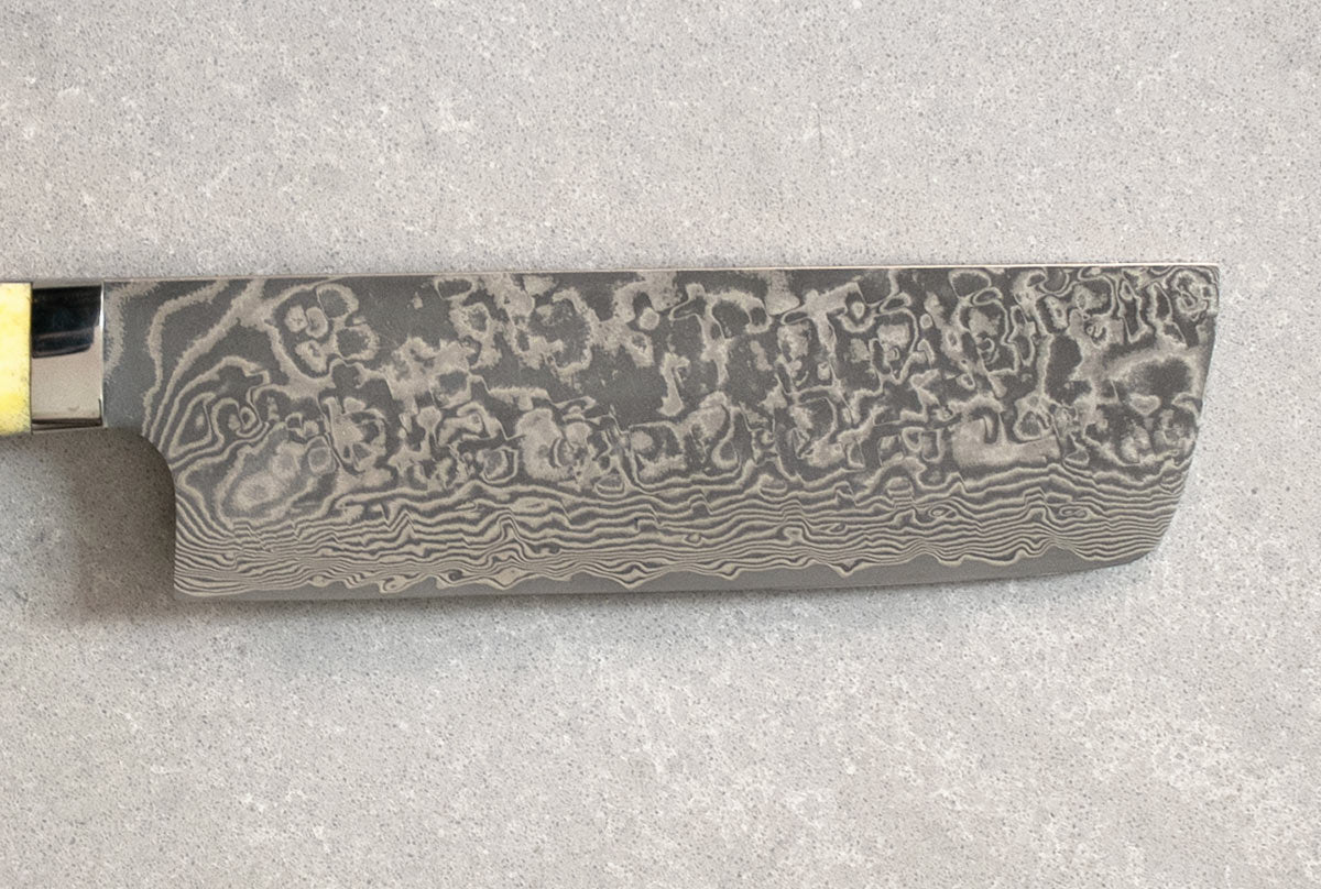 Saji Ochre Cowbone R2 165mm Nakiri