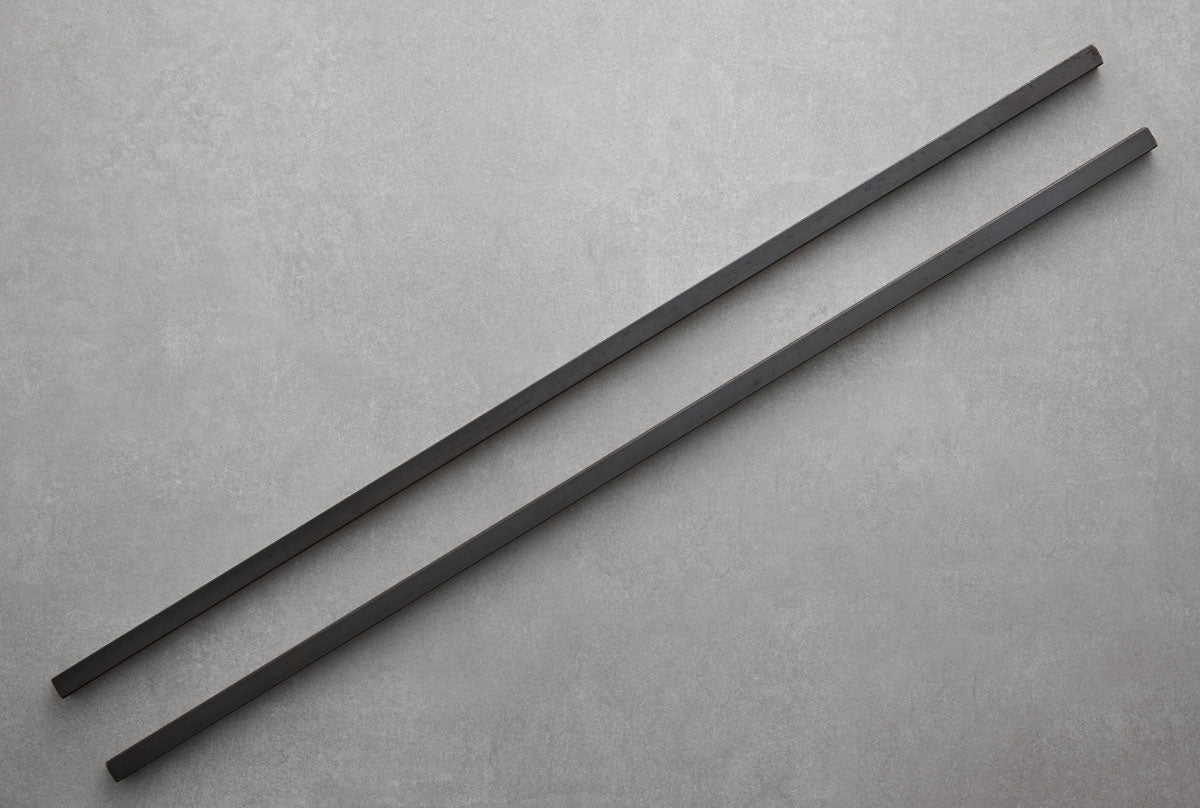 Solid Iron Bars x2 for Large Hibachi 840mm