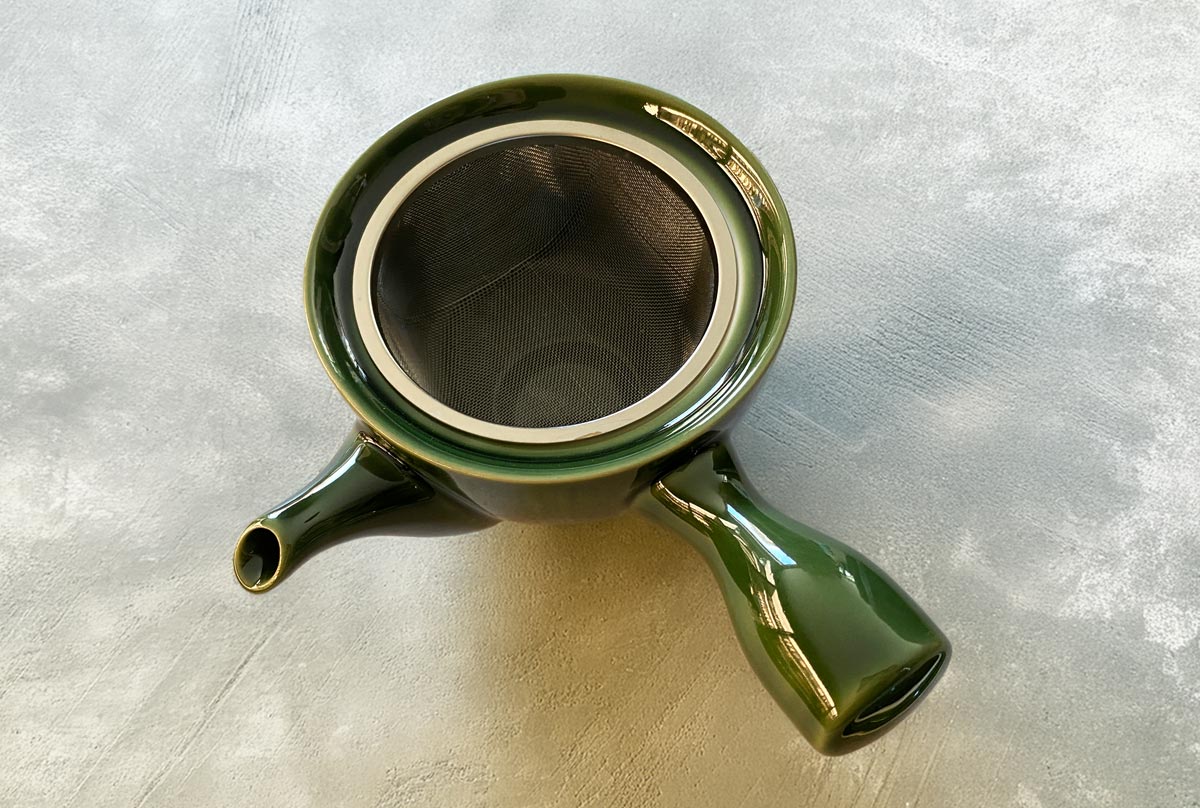 Teapot Oribe Green - Gloss 400ml