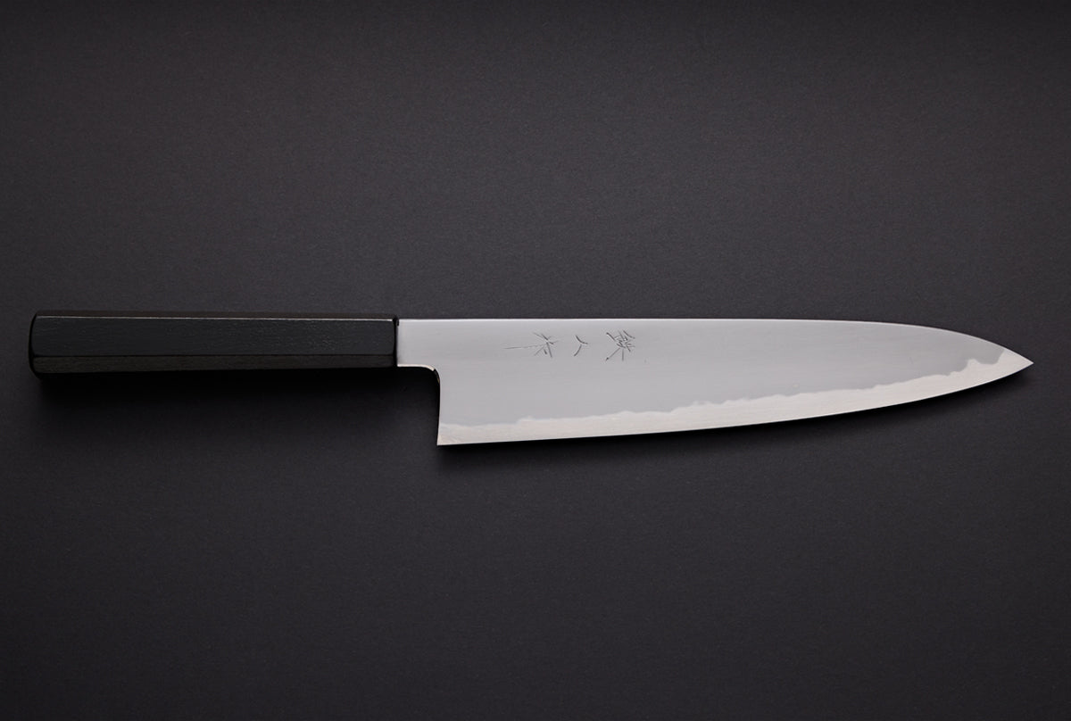 Tetsujin X Kagekiyo Kasumi 240 Gyuto with saya