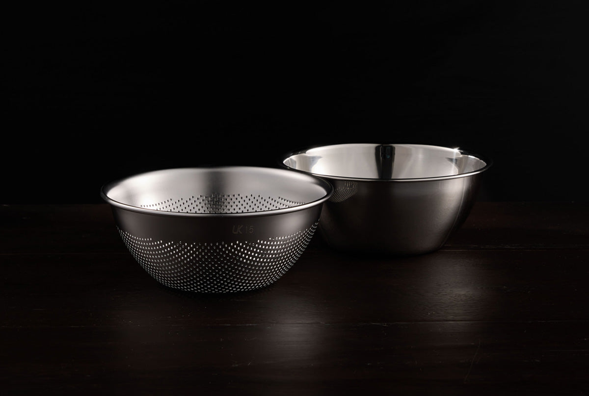 Yukiwa 15cm Colander & Bowl Set