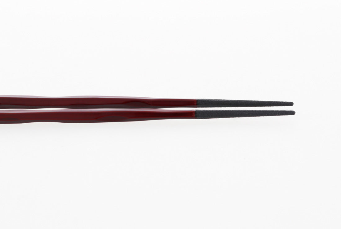 Fushimi Chopsticks Burgandy 24cm - Set of 5