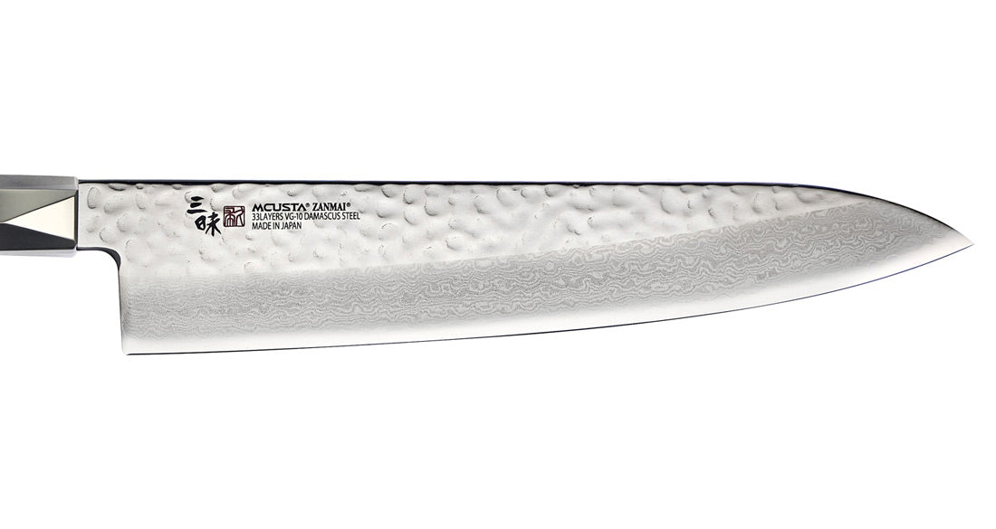 MCUSTA Zanmai Hammer 240mm Gyuto