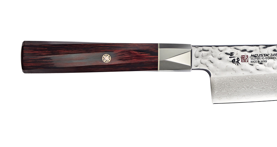 MCUSTA Zanmai Hammer 180mm Santoku