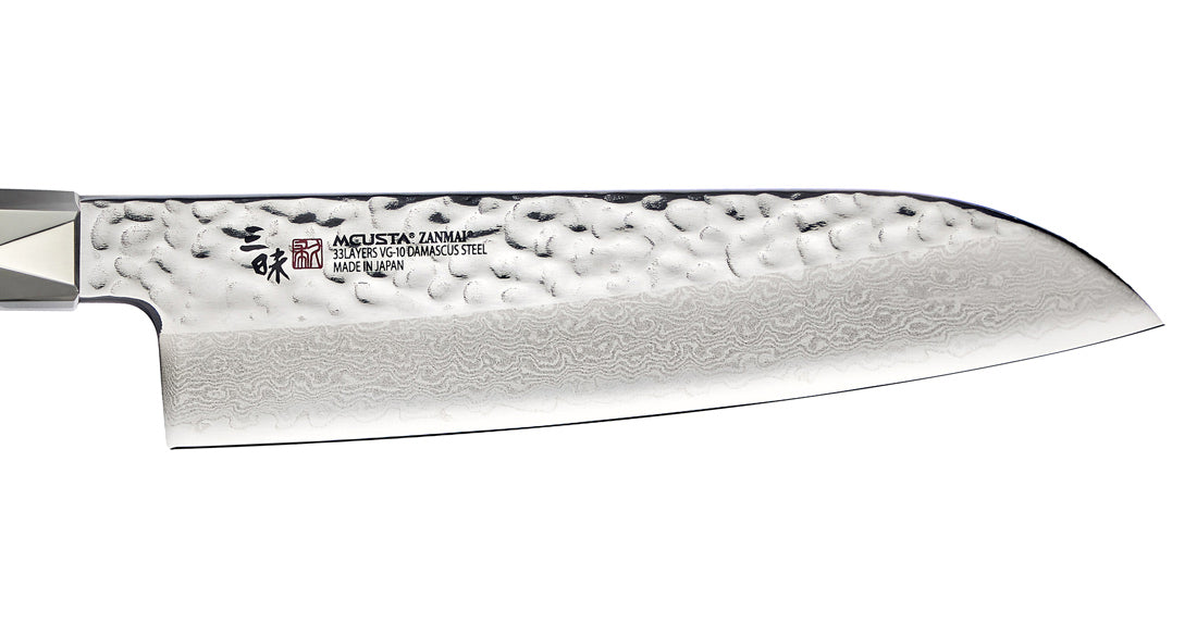 MCUSTA Zanmai Hammer 180mm Santoku