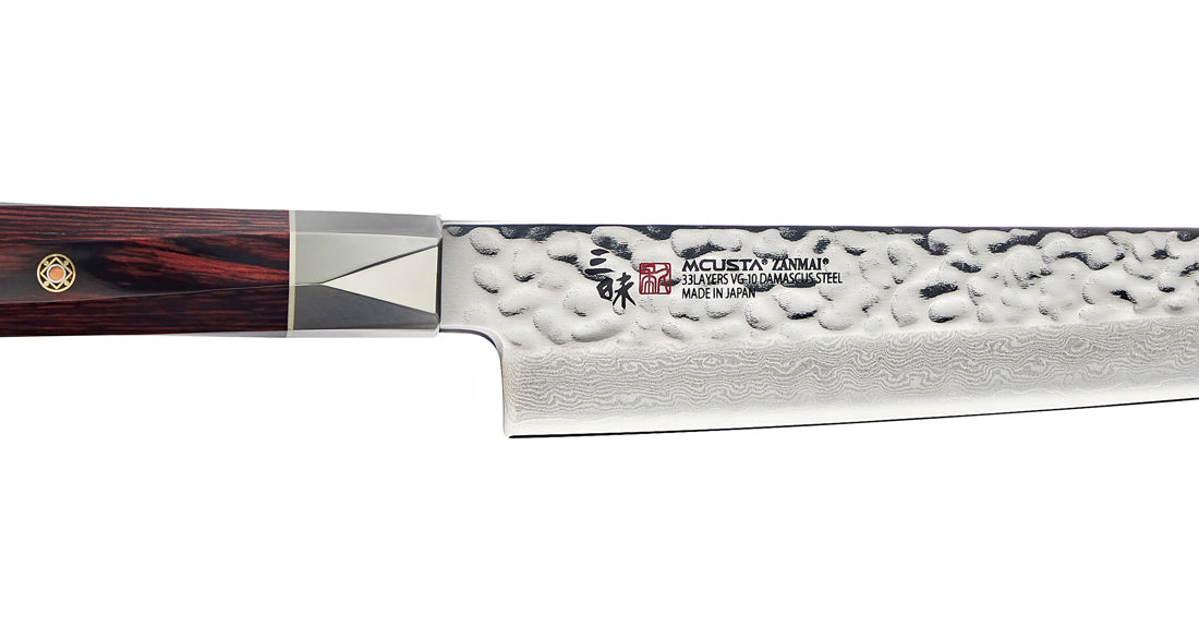 MCUSTA Zanmai Hammer 240mm Sujihiki