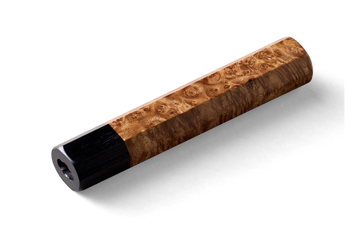 Amboyna Burl Handle - L