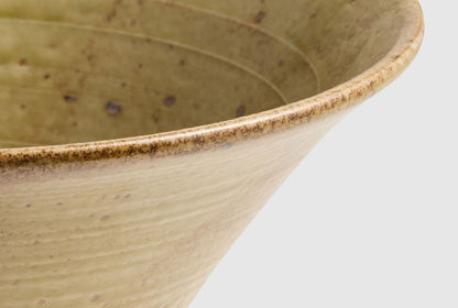 Conical Ramen Bowl 1.3L - Wabi AUTUMN Green