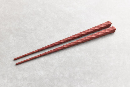 Den Den Chopsticks Coral Thick 22.5cm