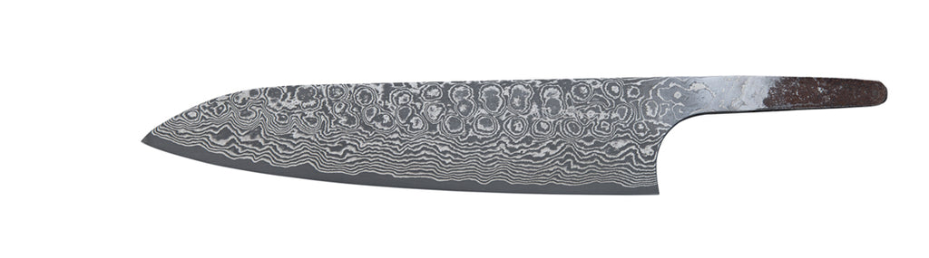 Fukui Damascus 180mm Gyuto