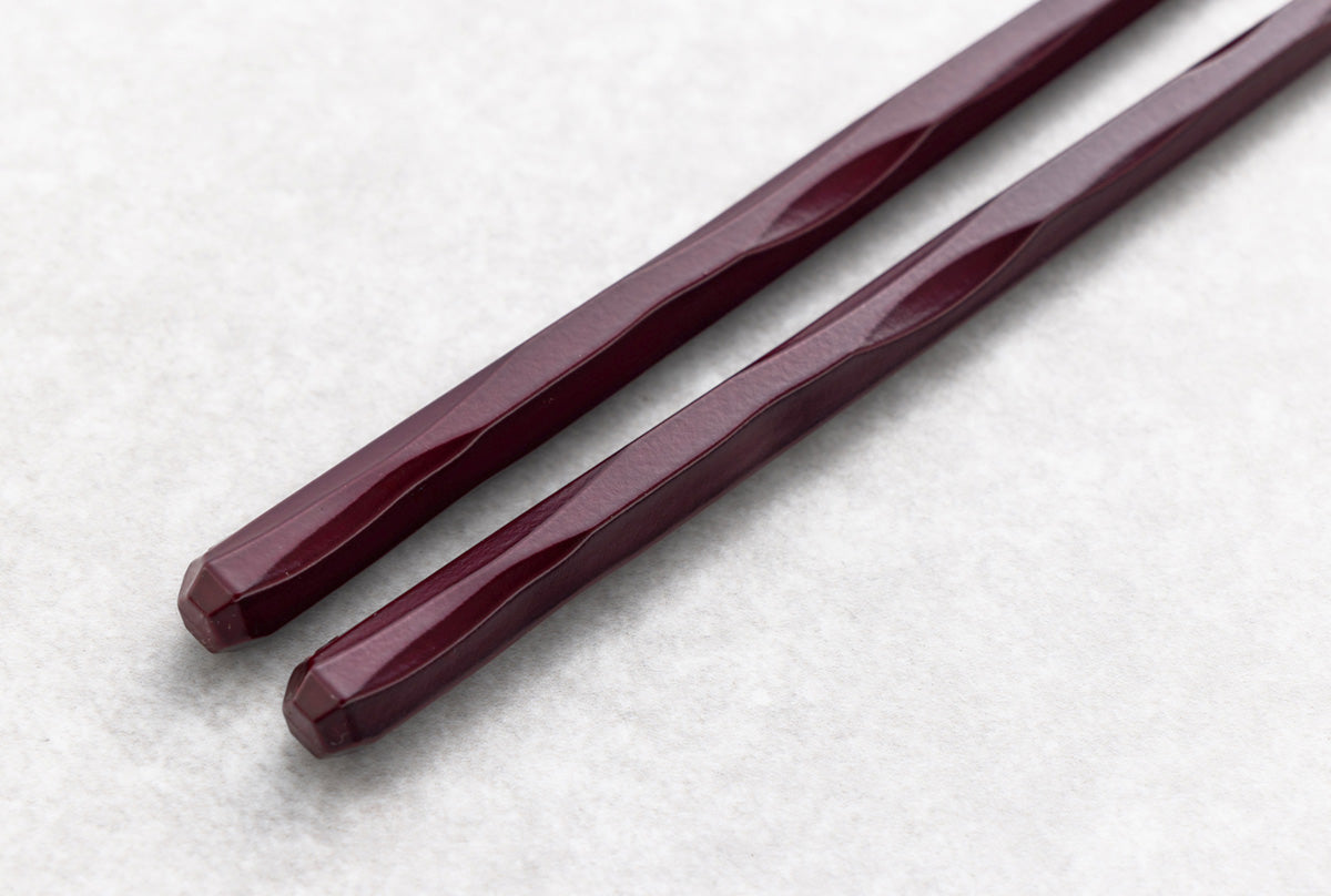 Fushimi Chopsticks Burgandy 24cm