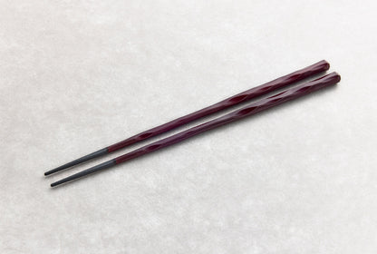 Fushimi Chopsticks Burgandy 24cm