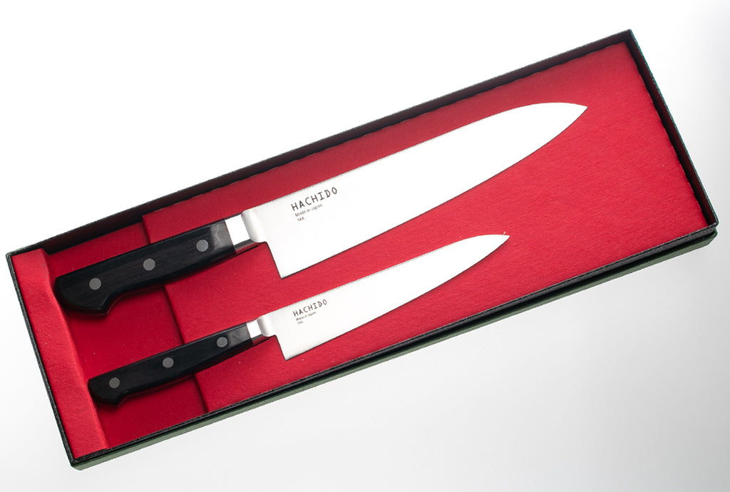 Hachido Classic Gift Set of 2 - Japanese Knives