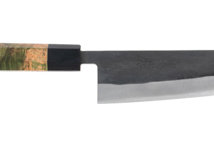 Ichigo Ichie KK Autumn Green Black Forged 210 Gyuto - KB54Y