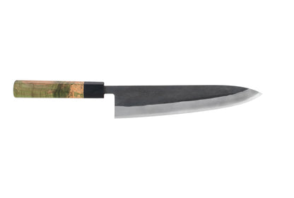 Ichigo Ichie KK Autumn Green Black Forged 210 Gyuto - KB54Y