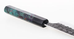Ichigo Ichie Peacock Black Forged 170 Bunka - A79