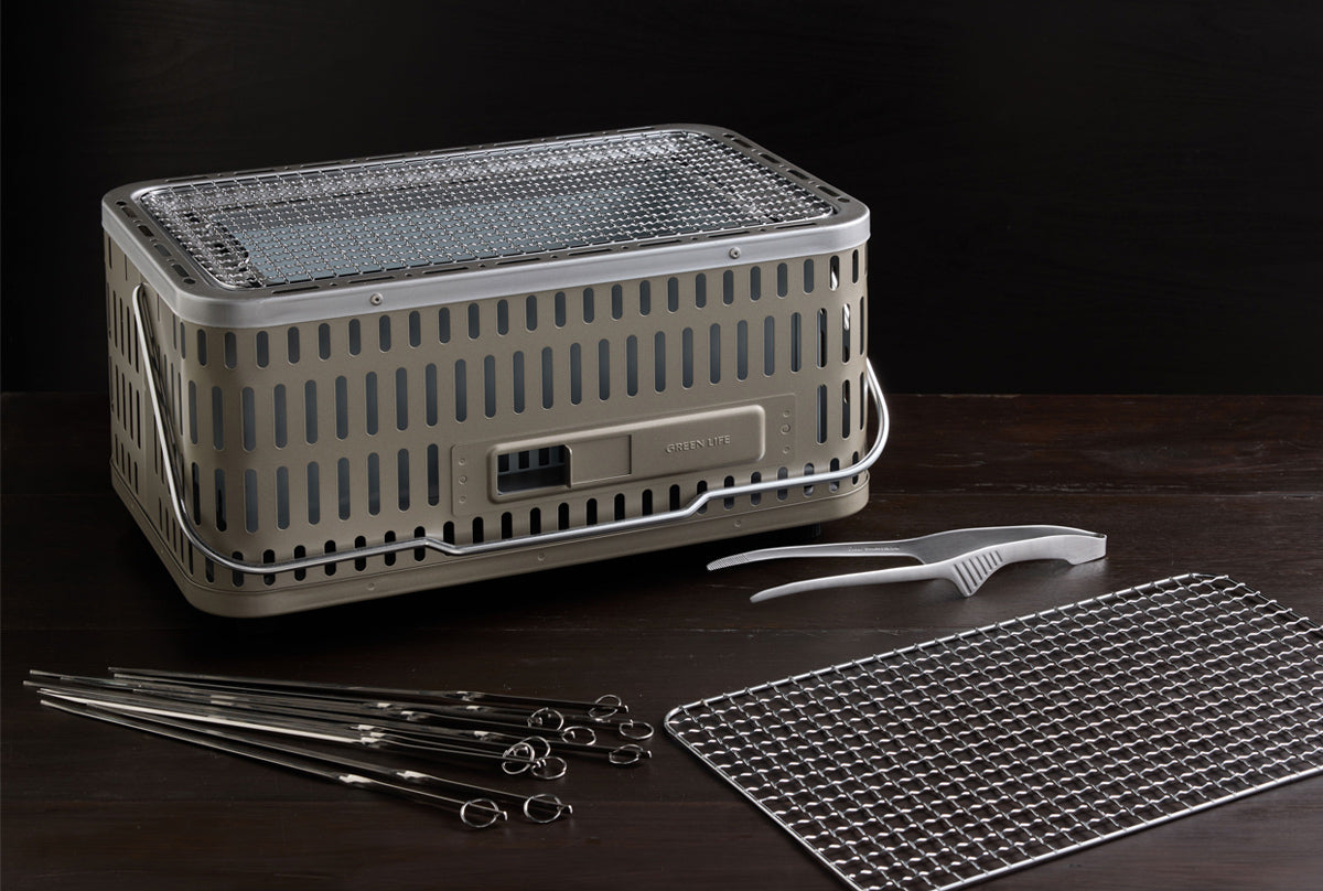 Japanese Tabletop Barbeque Set 39x25cm