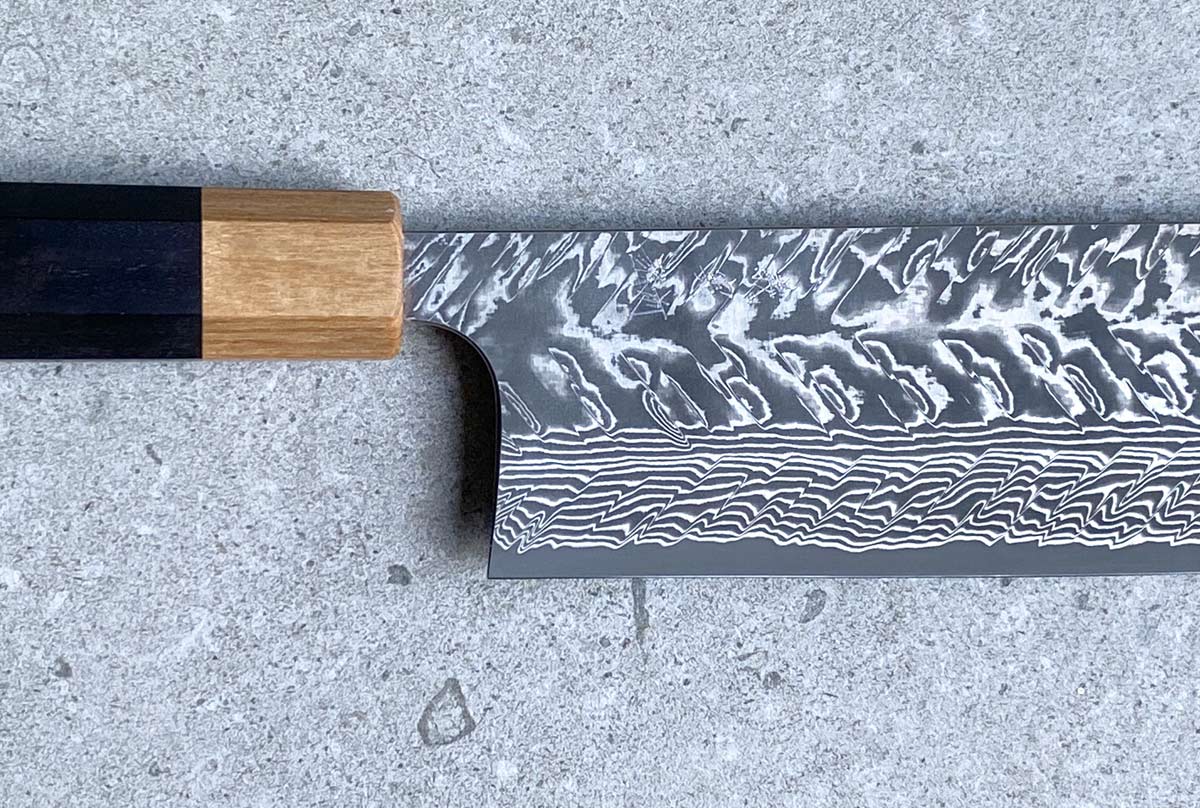 Kato PSD 165mm Nakiri - Ancient Red Gum