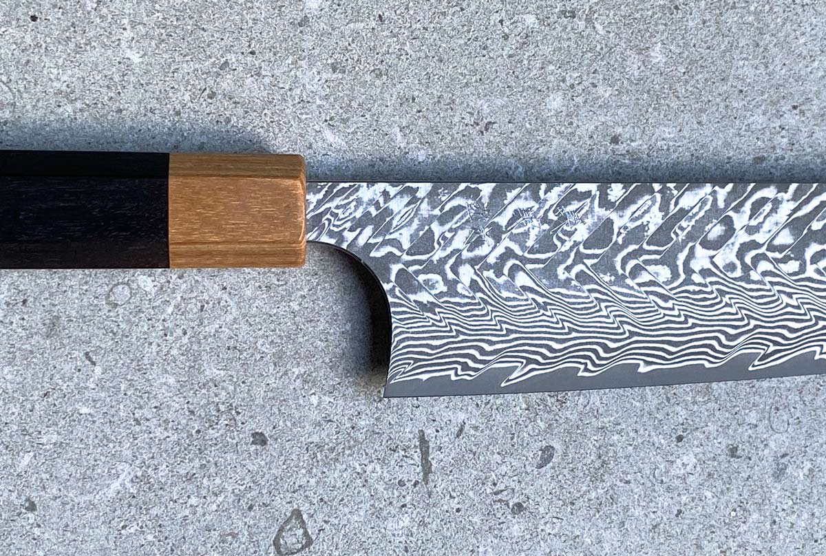 Kato PSD 210mm Gyuto - Ancient Red Gum