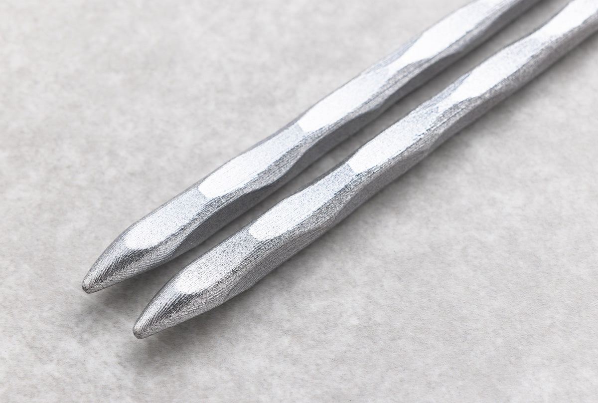 Kinzoku Chopsticks Silver 22.5cm