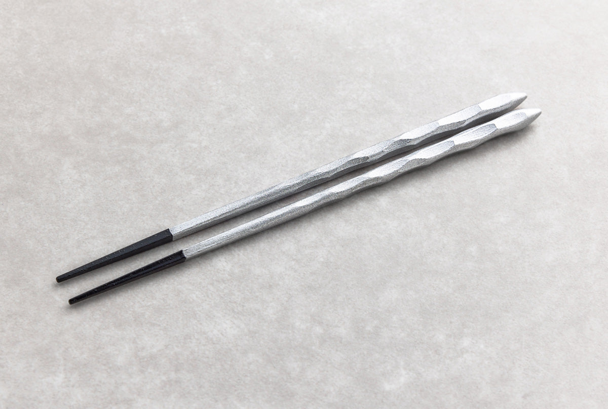 Kinzoku Chopsticks Silver 22.5cm