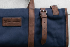 Knife Bag 15 Pockets Navy Blue