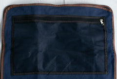 Knife Bag 15 Pockets Navy Blue