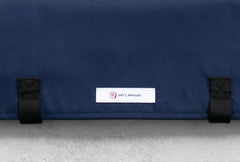 Knife Roll 8 Pockets Navy Blue