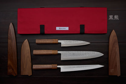 Kuro Kuma XT Big 3 Piece Knife Set