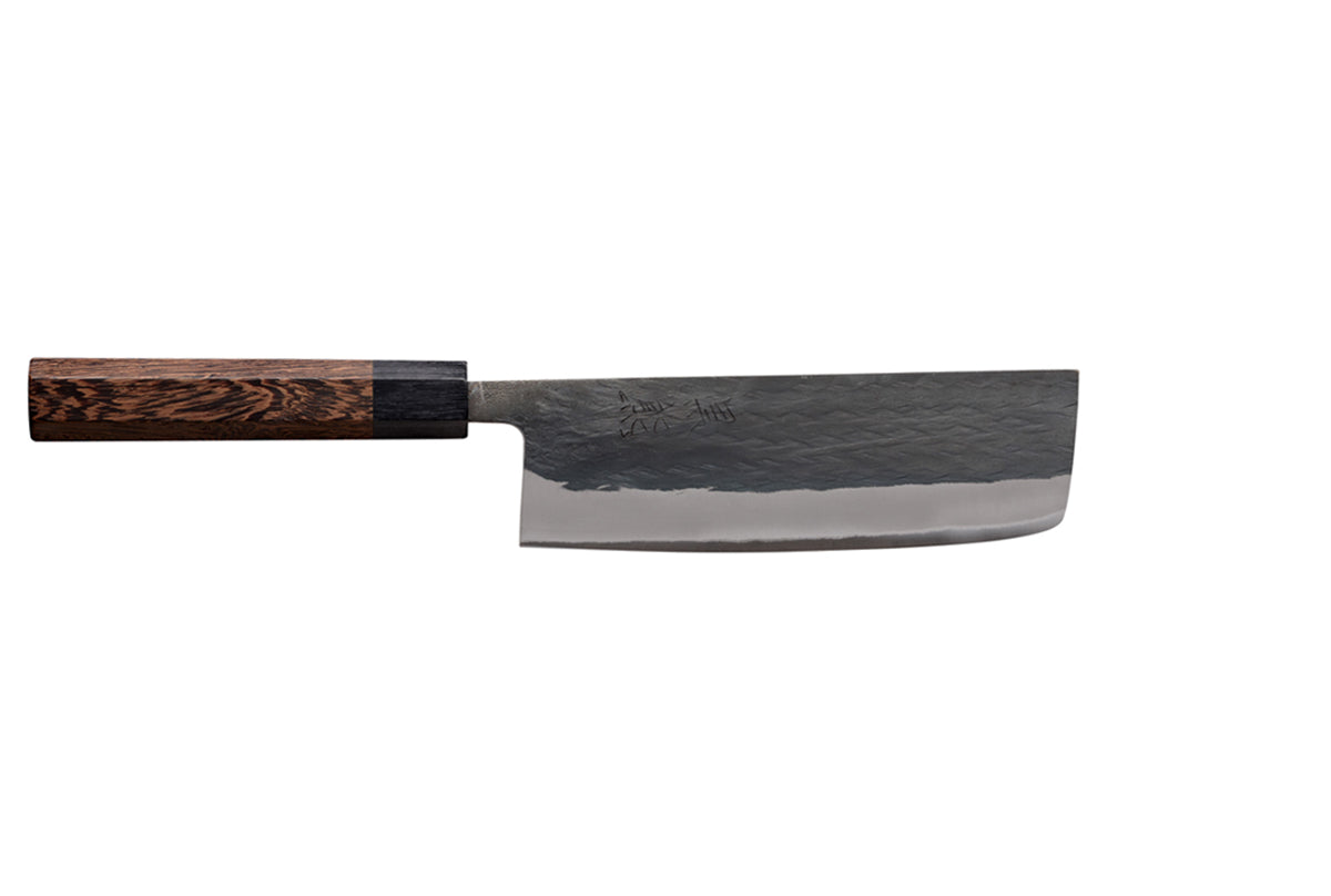 Kuro Kuma Black Forged 165 Nakiri - Wenge