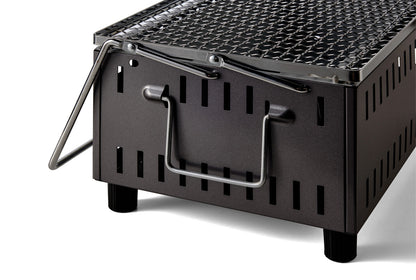Lever-Lift Tabletop Konro Hibachi Grill 37x26cm