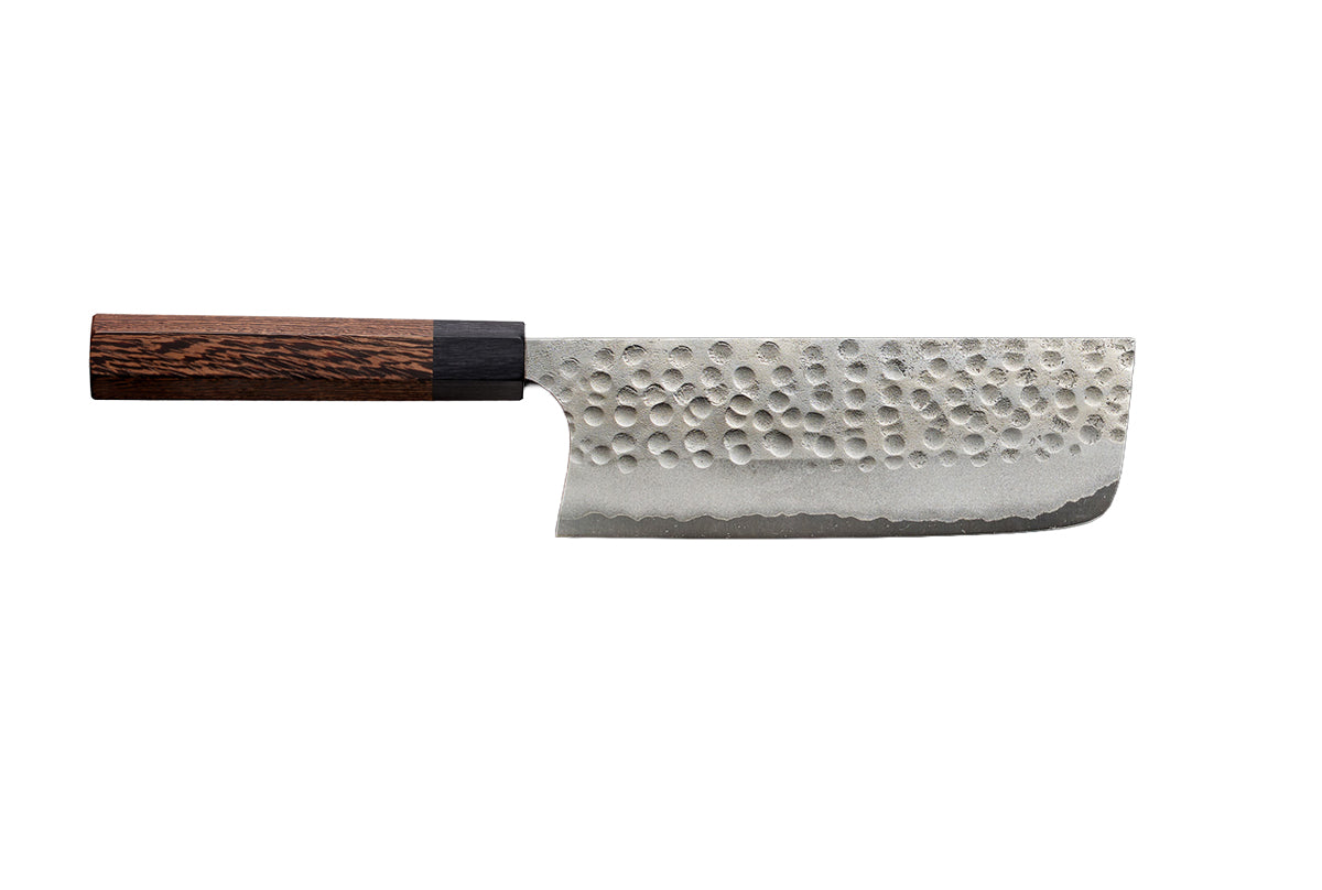 Masakage Fukui Silver Forged 160 Nakiri - Wenge
